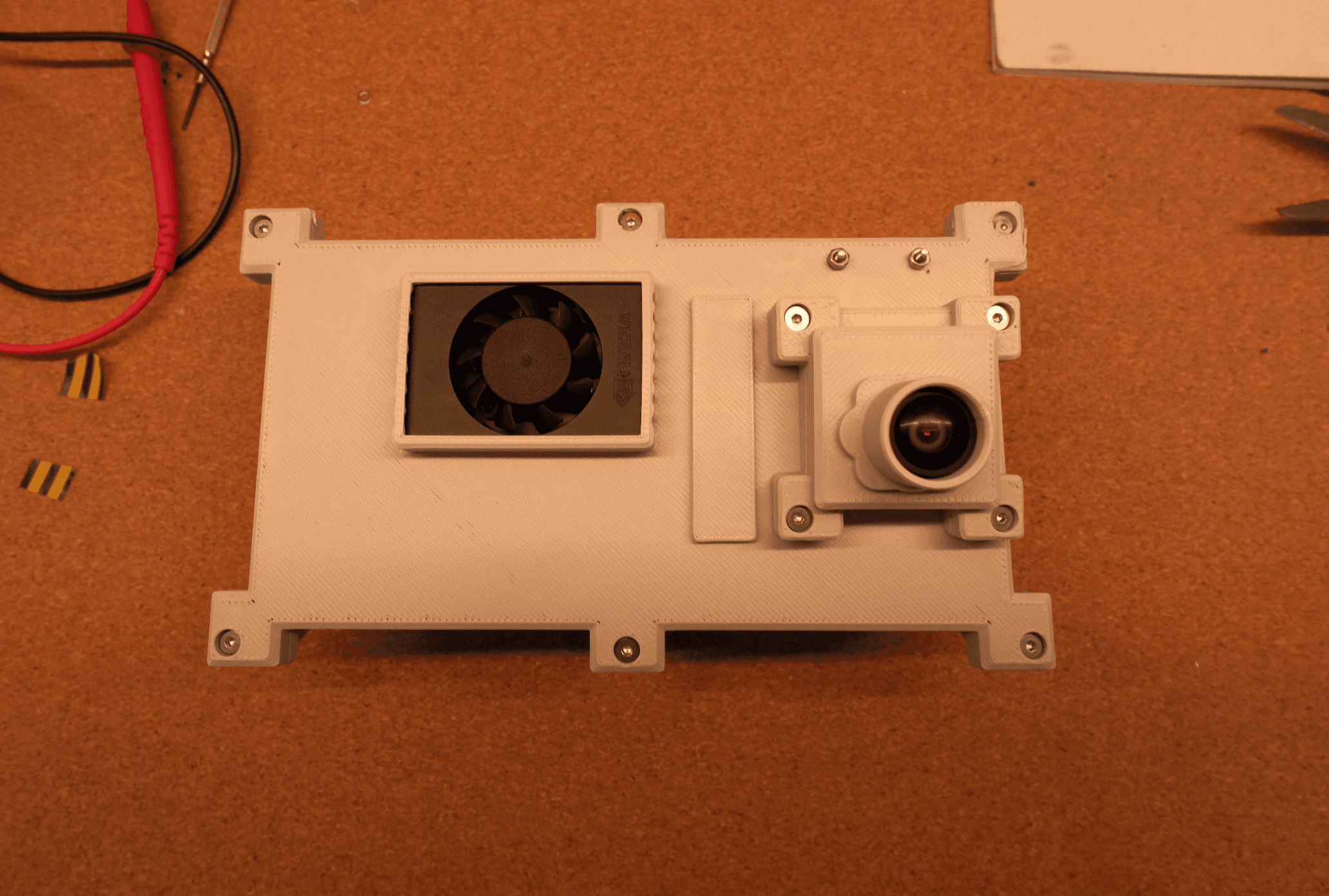 MerlinSight prototype, camera and compute