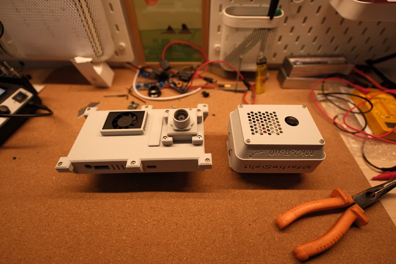 MerlinSight prototype, camera and compute